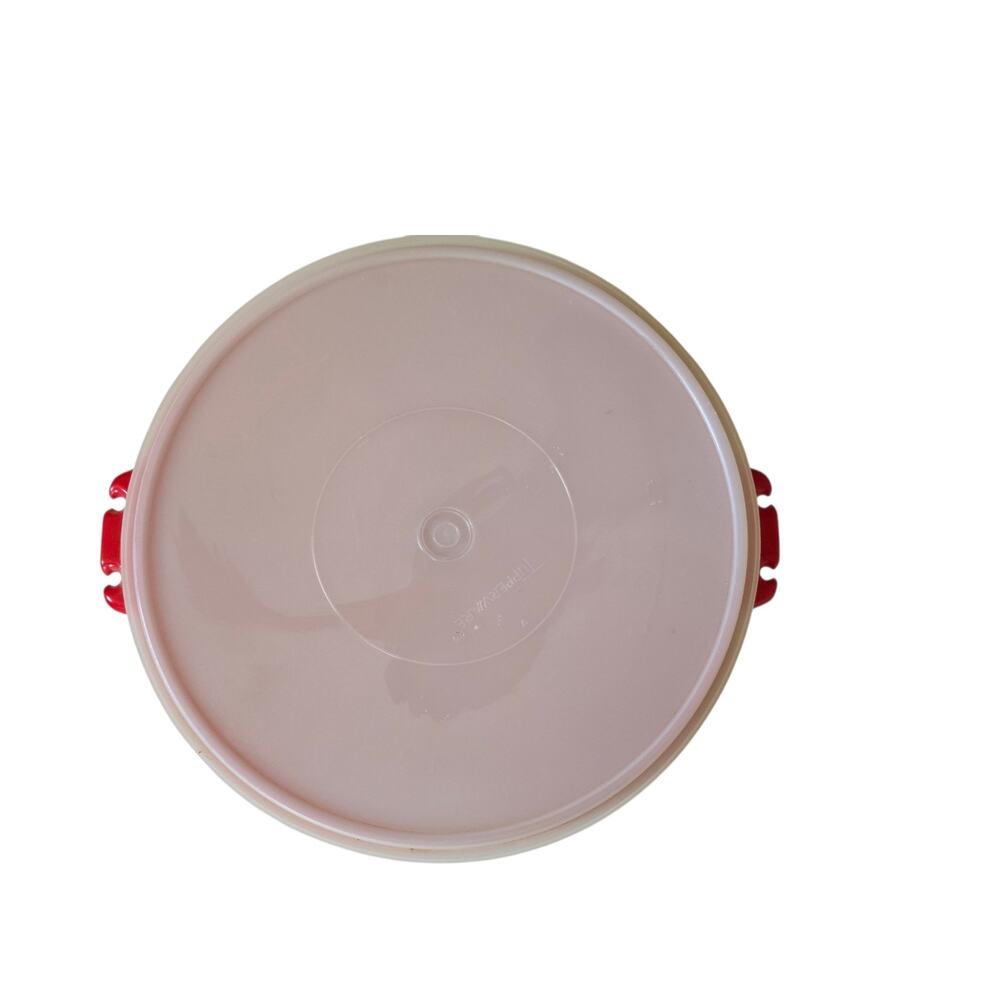 Vintage Tupperware Relish/Fruit Tray Red